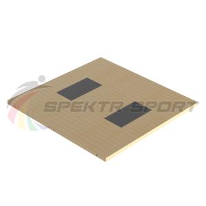 Купить Помост тяжелоатлетический 3х3х0,1м, рез. амортизаторы 1х0,5х0,04м в Звереве 