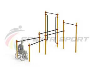 Купить Спортивный комплекс для инвалидов-колясочников WRK-D19_76mm в Звереве 