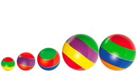 Купить Мячи резиновые (комплект из 5 мячей различного диаметра) в Звереве 
